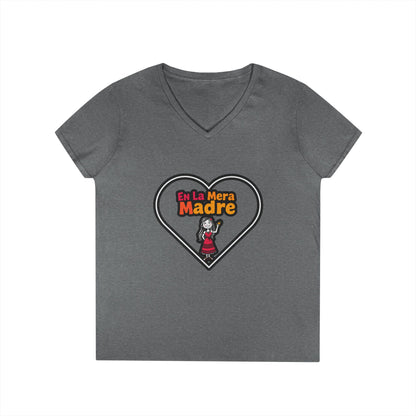 Mama V-Neck T-Shirt - En La Mera Madre Design