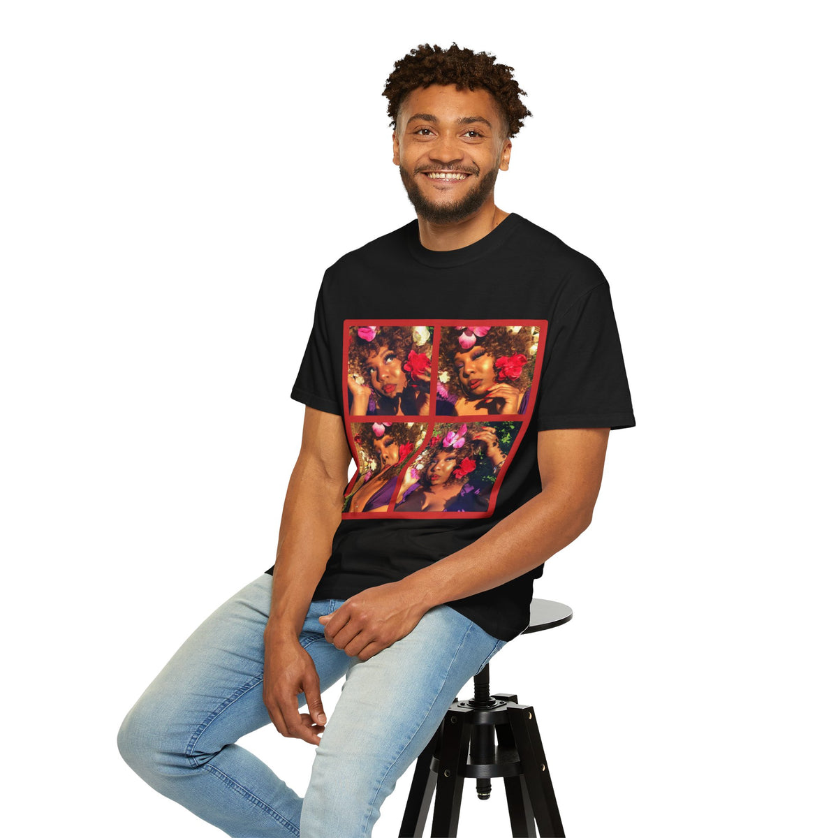 Dream Girl Flower Girl T-shirt - Men's Unisex Garment-Dyed Tee