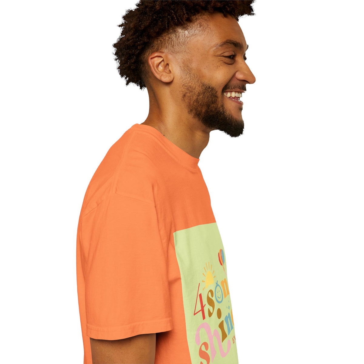 4 SonShines Events T-Shirt for Celebrations, Summer Festivities, Fun Gatherings, Family Reunions, Lightweight Fashion
