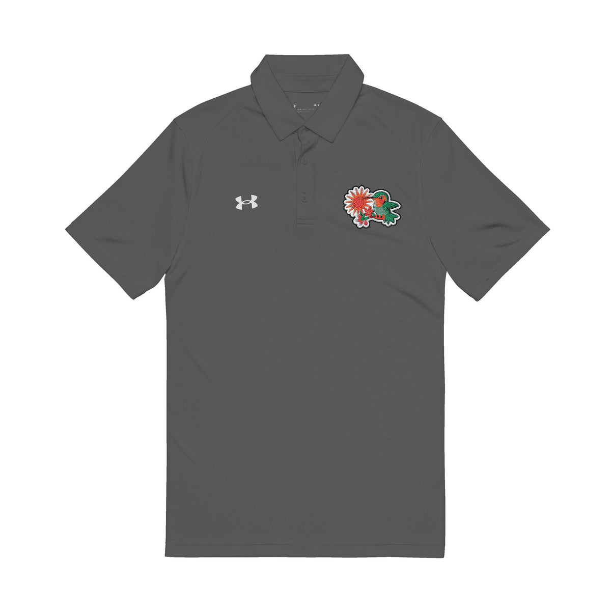 Polo Shirt for Men - Hummingbird/Colibri Polo Embroidered Design