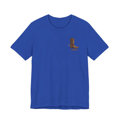 La Bota! La Bota! La Booota! , Funny T-Shirt, Unisex Casual Wear, Gift for Cowpoke Enthusiasts, La Booota Shirt, Western Style Apparel