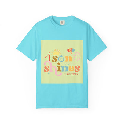 4 SonShines Events T-Shirt for Celebrations, Summer Festivities, Fun Gatherings, Family Reunions, Lightweight Fashion