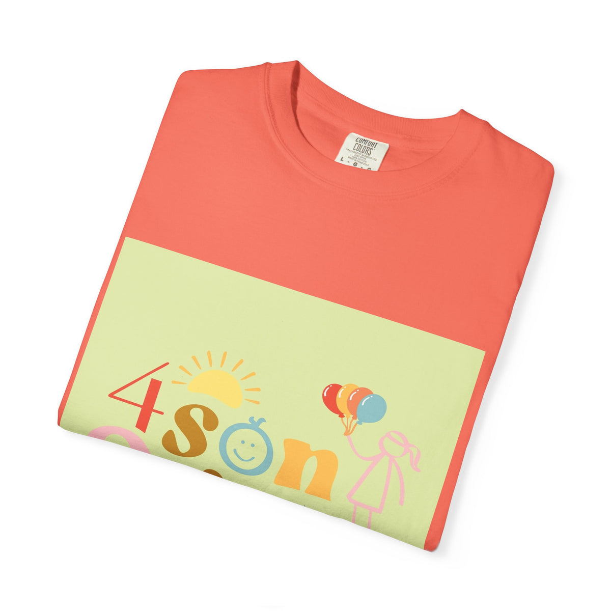 4 SonShines Events T-Shirt for Celebrations, Summer Festivities, Fun Gatherings, Family Reunions, Lightweight Fashion