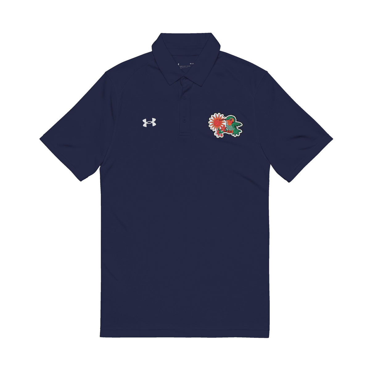 Polo Shirt for Men - Hummingbird/Colibri Polo Embroidered Design