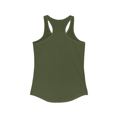 Floral Hummingbird Racerback Tank for Women - Perfect Summer Top
