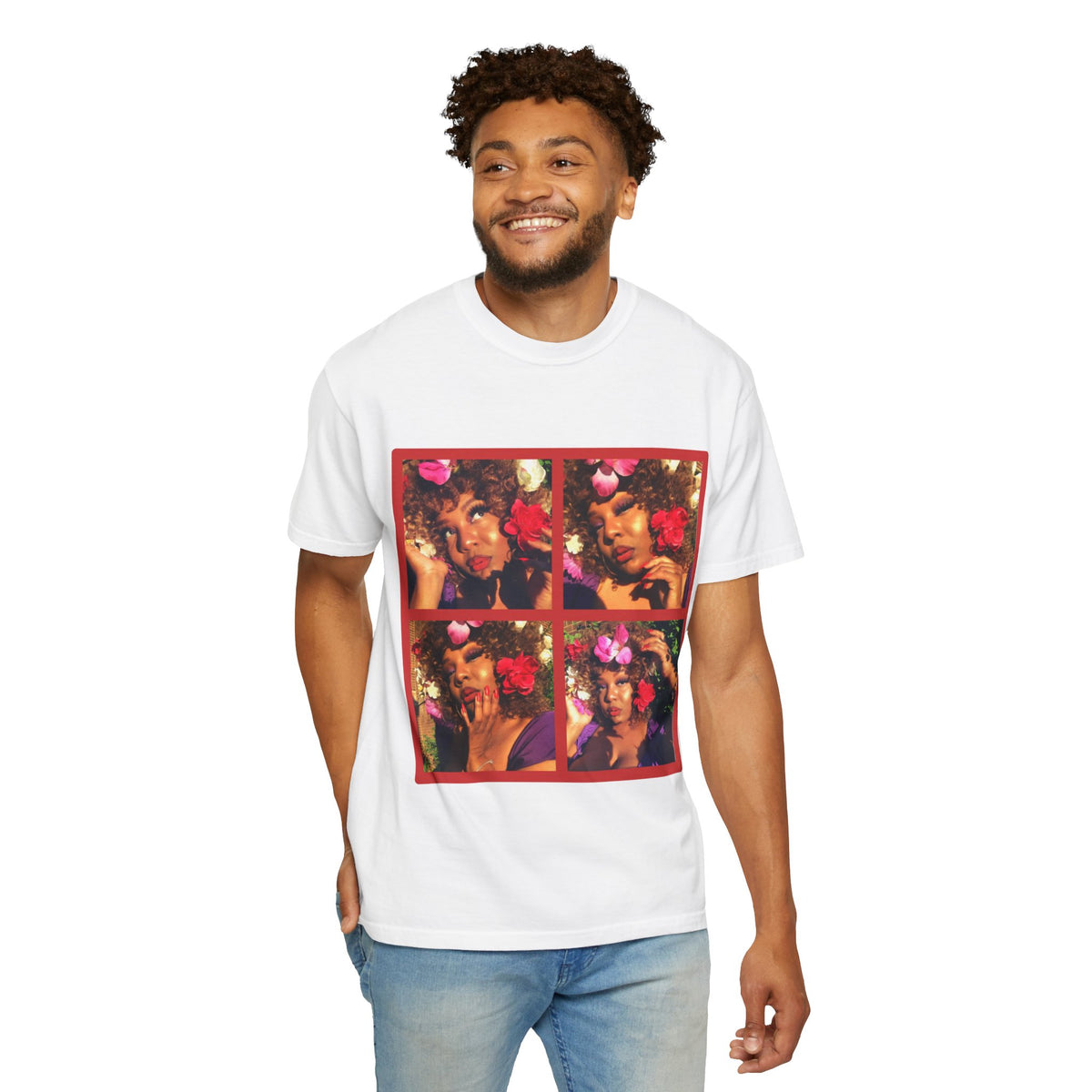 Dream Girl Flower Girl T-shirt - Men's Unisex Garment-Dyed Tee