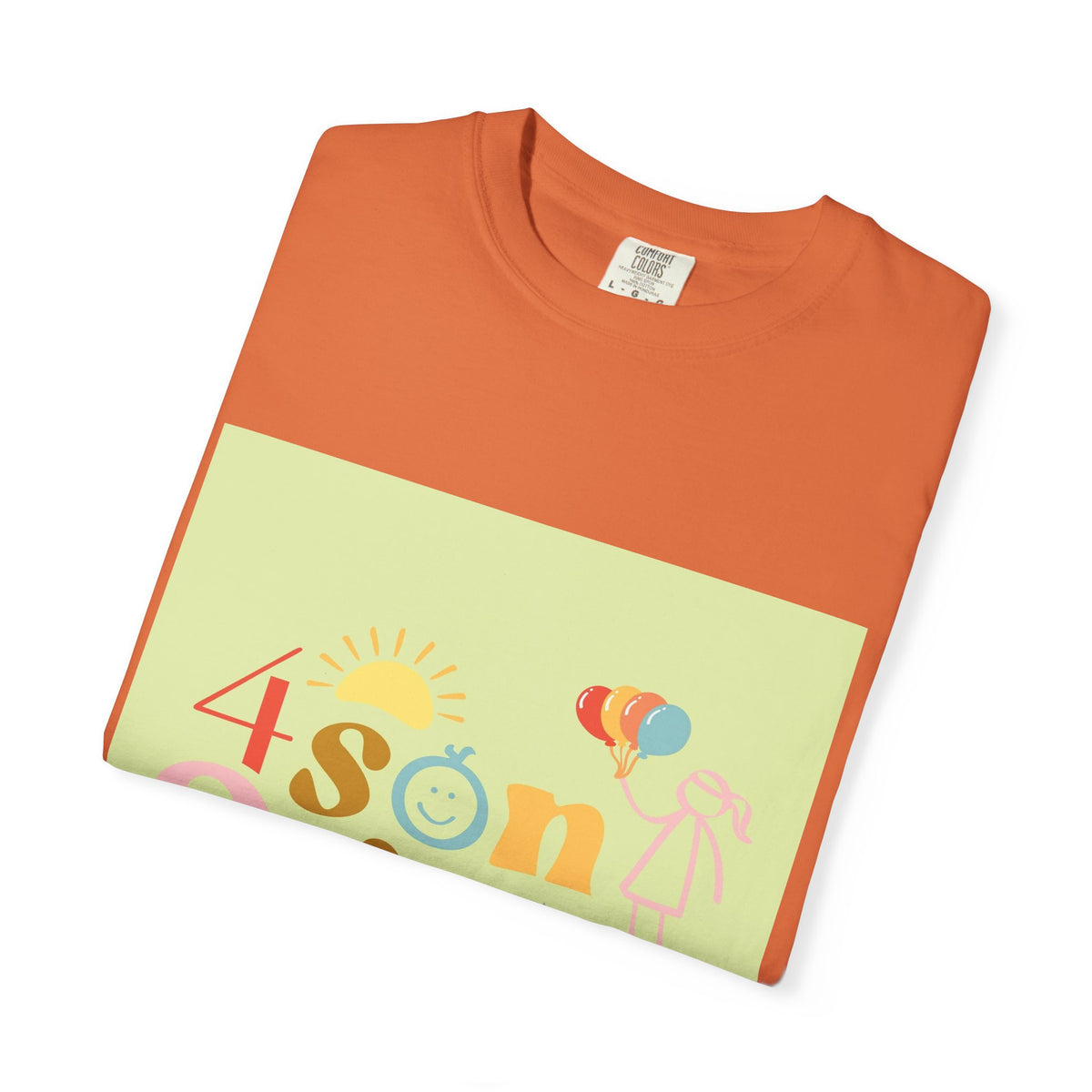 4 SonShines Events T-Shirt for Celebrations, Summer Festivities, Fun Gatherings, Family Reunions, Lightweight Fashion