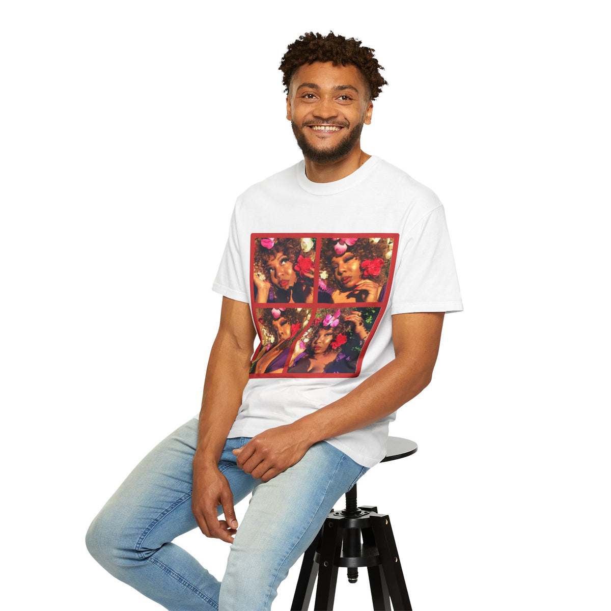 Dream Girl Flower Girl T-shirt - Men's Unisex Garment-Dyed Tee