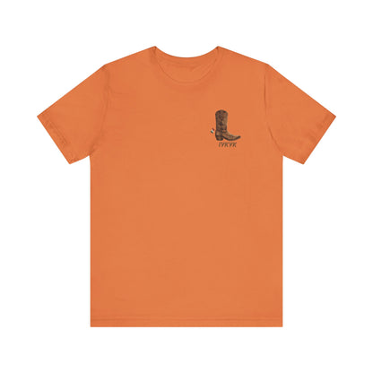La Bota! La Bota! La Booota! , Funny T-Shirt, Unisex Casual Wear, Gift for Cowpoke Enthusiasts, La Booota Shirt, Western Style Apparel