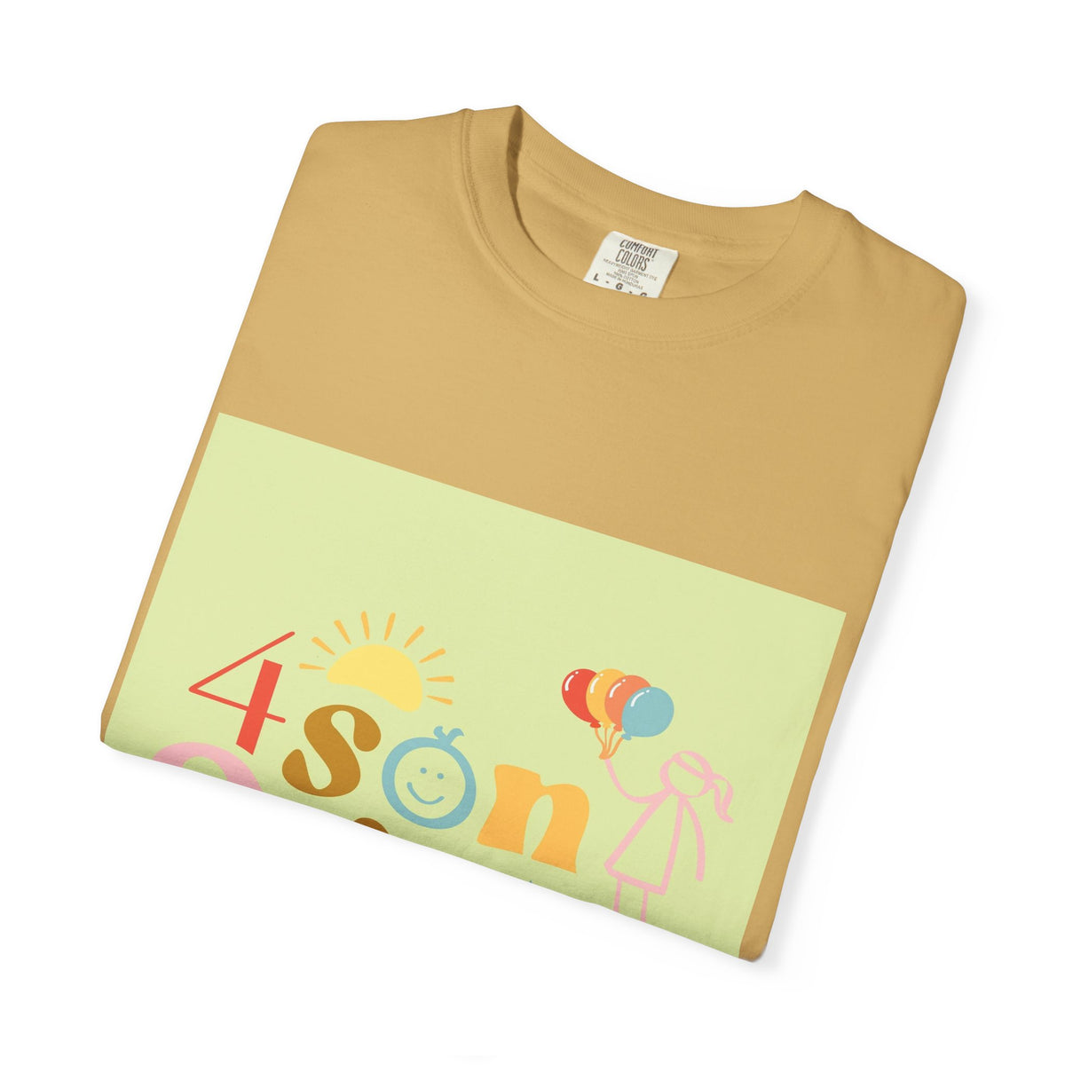 4 SonShines Events T-Shirt for Celebrations, Summer Festivities, Fun Gatherings, Family Reunions, Lightweight Fashion