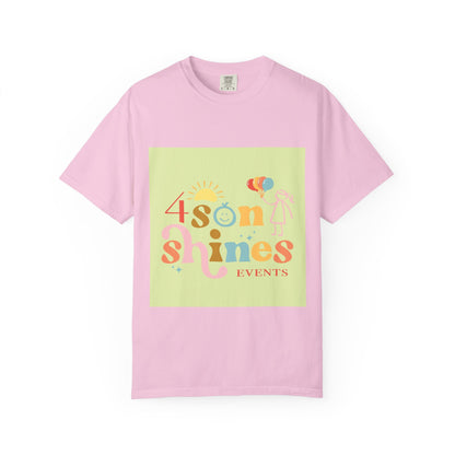 4 SonShines Events T-Shirt for Celebrations, Summer Festivities, Fun Gatherings, Family Reunions, Lightweight Fashion