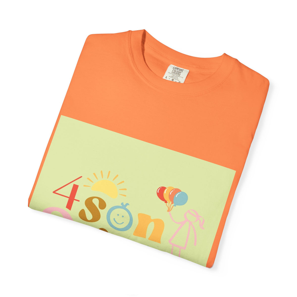 4 SonShines Events T-Shirt for Celebrations, Summer Festivities, Fun Gatherings, Family Reunions, Lightweight Fashion