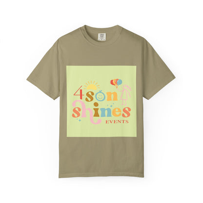 4 SonShines Events T-Shirt for Celebrations, Summer Festivities, Fun Gatherings, Family Reunions, Lightweight Fashion