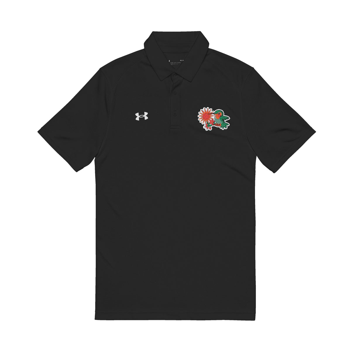 Polo Shirt for Men - Hummingbird/Colibri Polo Embroidered Design